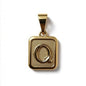 Gold Plated A-Z Classic Initial Pendants