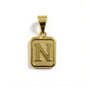 Gold Plated A-Z Classic Initial Pendants