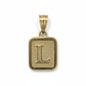 Gold Plated A-Z Classic Initial Pendants