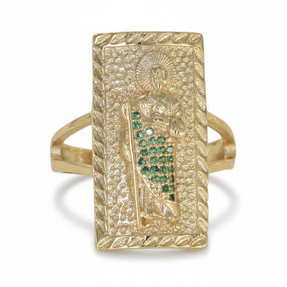 Gold Plated Ring Saint Jude Thaddeus