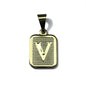 Gold Plated A-Z Classic Initial Pendants