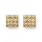 925 Sterling Silver Stud Earrings Nugget Texture