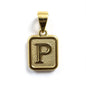 Gold Plated A-Z Classic Initial Pendants
