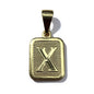 Gold Plated A-Z Classic Initial Pendants