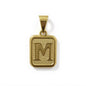 Gold Plated A-Z Classic Initial Pendants