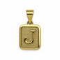 Gold Plated A-Z Classic Initial Pendants