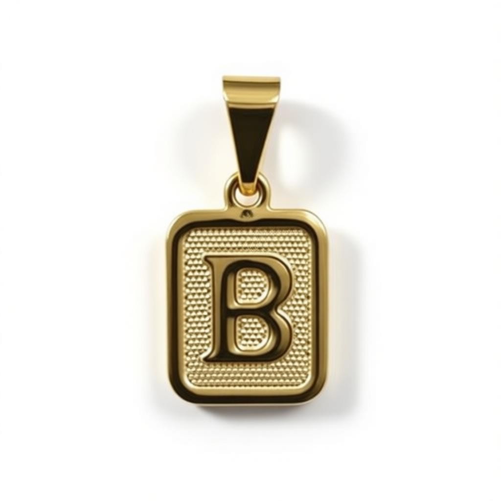 Gold Plated A-Z Classic Initial Pendants
