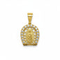 Gold Plated Pendant Our Lady of Guadalupe