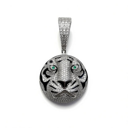 925 Sterling Silver Lion Pendant