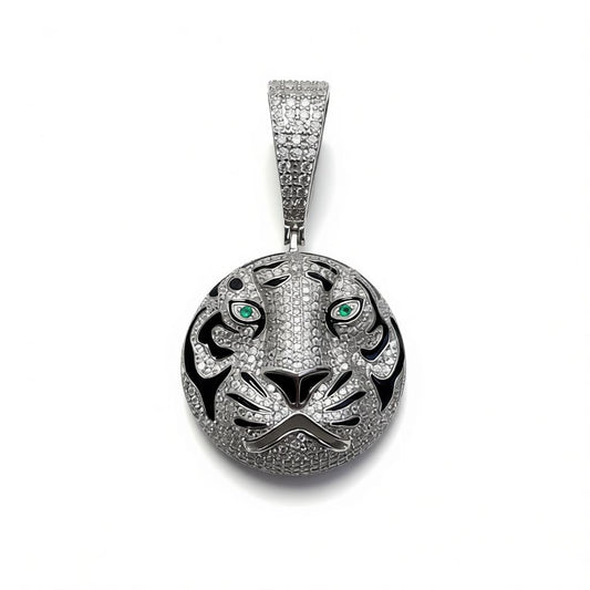 925 Sterling Silver Lion Pendant