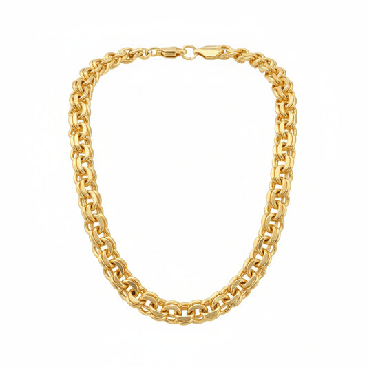 Gold Plated Chino Chain - Tejido