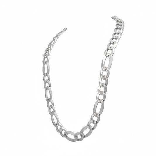 925 Sterling Silver Figaro Chain