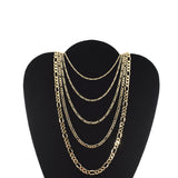 Gold Plated Figaro Chains
