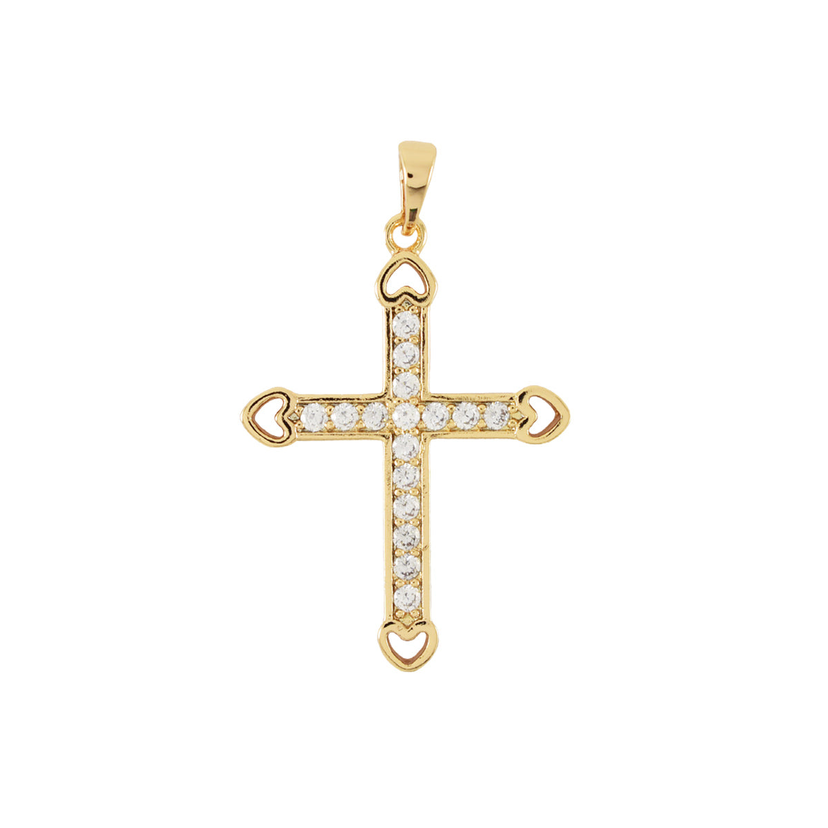 Gold Plated Cross Pendant | Wholesale Jewelry