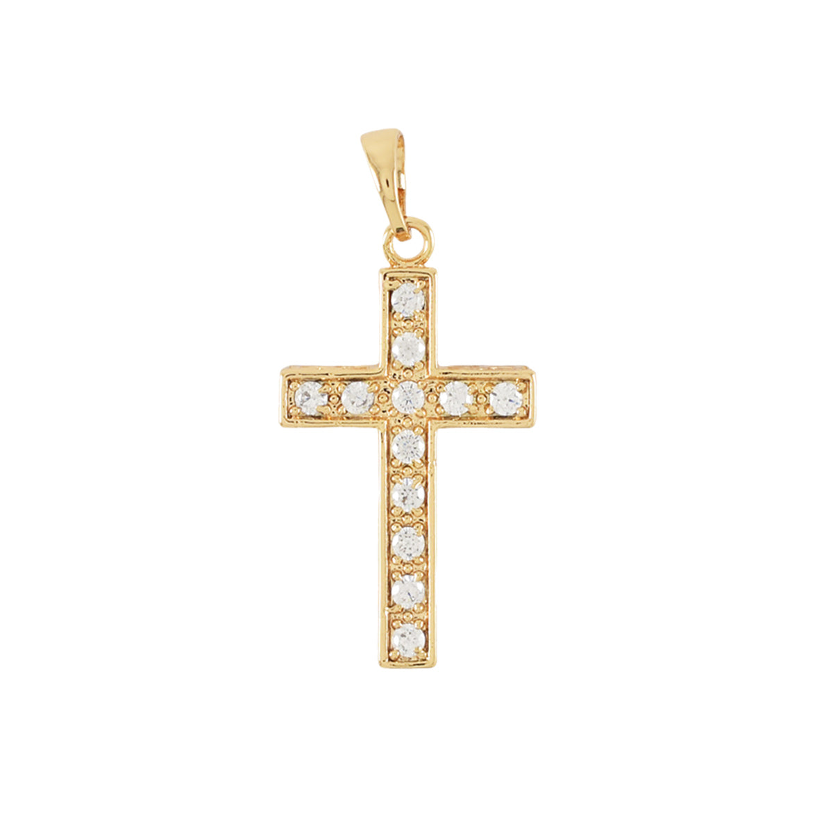 Gold Plated Cross Pendant | Wholesale Jewelry