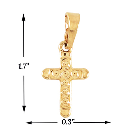 Gold Plated Cross Pendant | Wholesale Jewelry