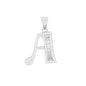 925 Sterling Silver Alphabet Pendant A-Z | Wholesale Jewelry