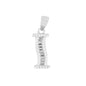 925 Sterling Silver Alphabet Pendant A-Z | Wholesale Jewelry