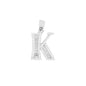 925 Sterling Silver Alphabet Pendant A-Z | Wholesale Jewelry