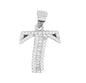 925 Sterling Silver Alphabet Pendant A-Z | Wholesale Jewelry