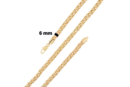 Gold Plated Chain 6.0 mm