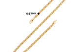 Gold Plated Chino Chain 4.5mm