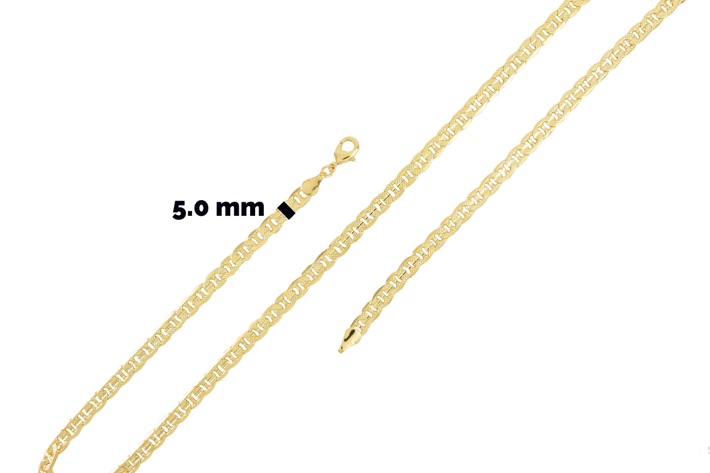 Gold Plated Gucci Chain 5mm