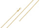 Gold Plated Chain- Cuban Chain- 1.4mm