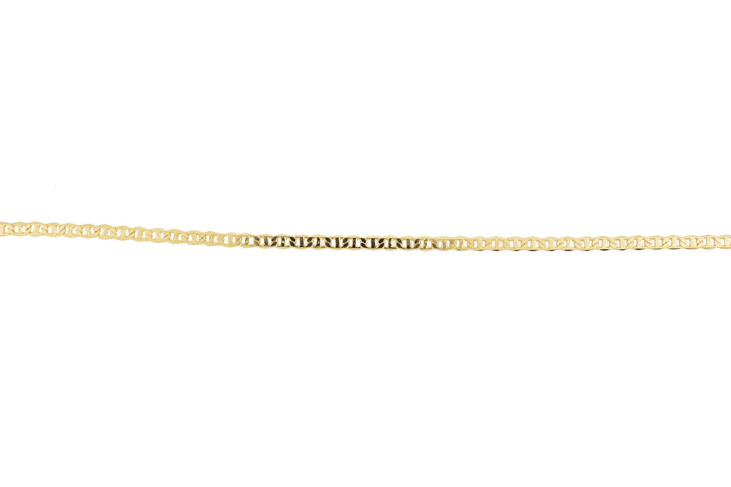 Gold Plated Mariner Style Chain Ladies Anklet