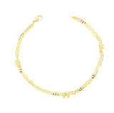Gold Plated Ladies Elephant Anklet