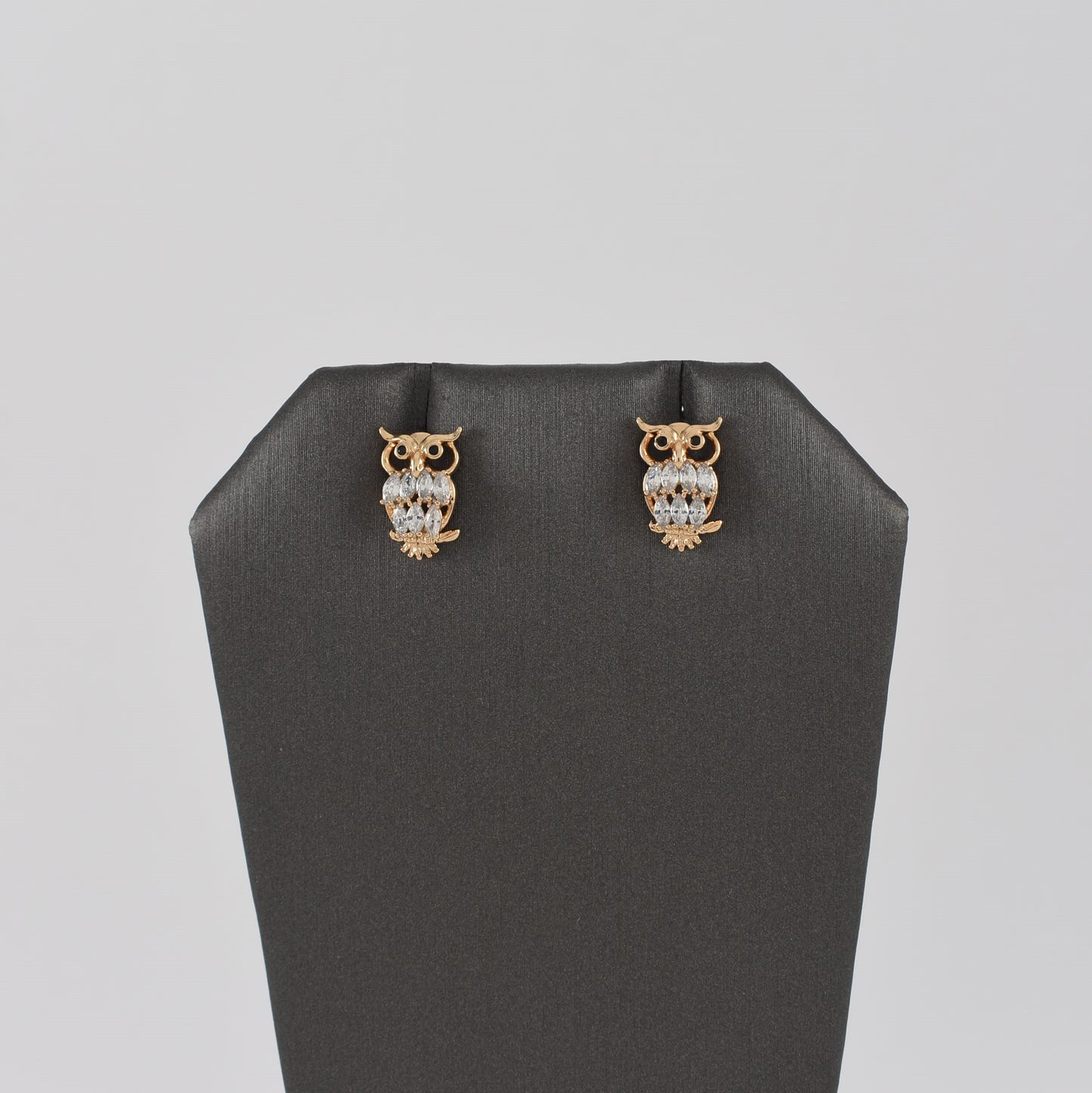 Gold Plated Owl Earrings | Wholesale Jewelry