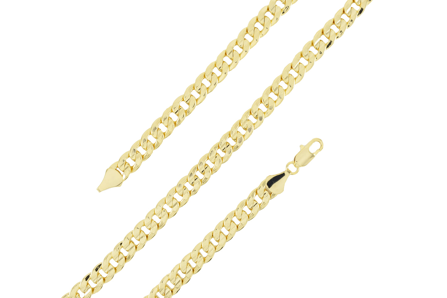 Gold Plated Cuban curb Chain