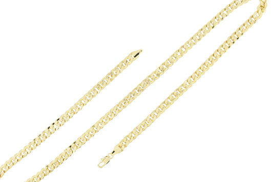 Gold Plated Cuban Curb Chain