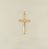 Gold Plated cross pendant
