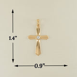 Gold plated Cross Pendant