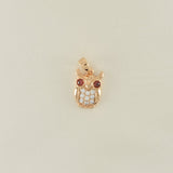 Gold Plated Owl Pendant