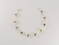 Sterling Silver Multicolor Evil Eye Bracelet for Ladies