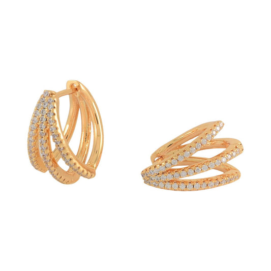 Gold Plated Butterfly Earrings | Wholesale Jewelry