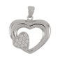 Sterling Silver Heart Pendant | Wholesale Jewelry