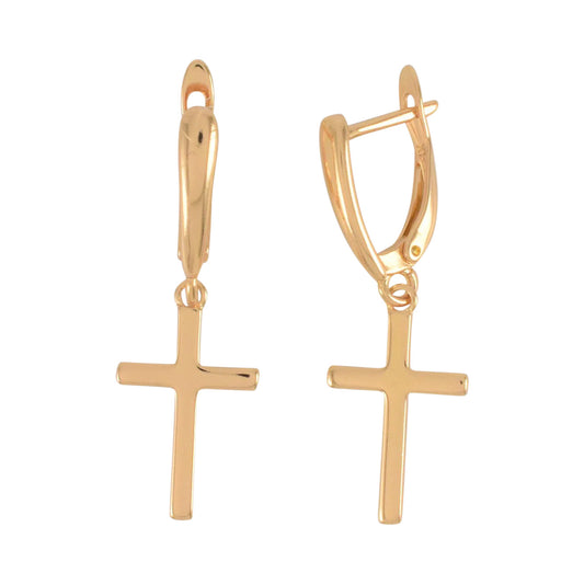 Gold Plated Butterfly Earrings | Wholesale Jewelry