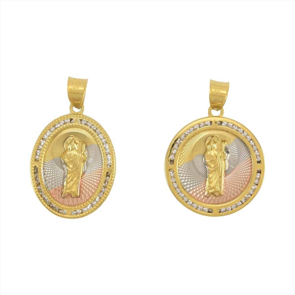 Gold Plated St. Jude Pendant