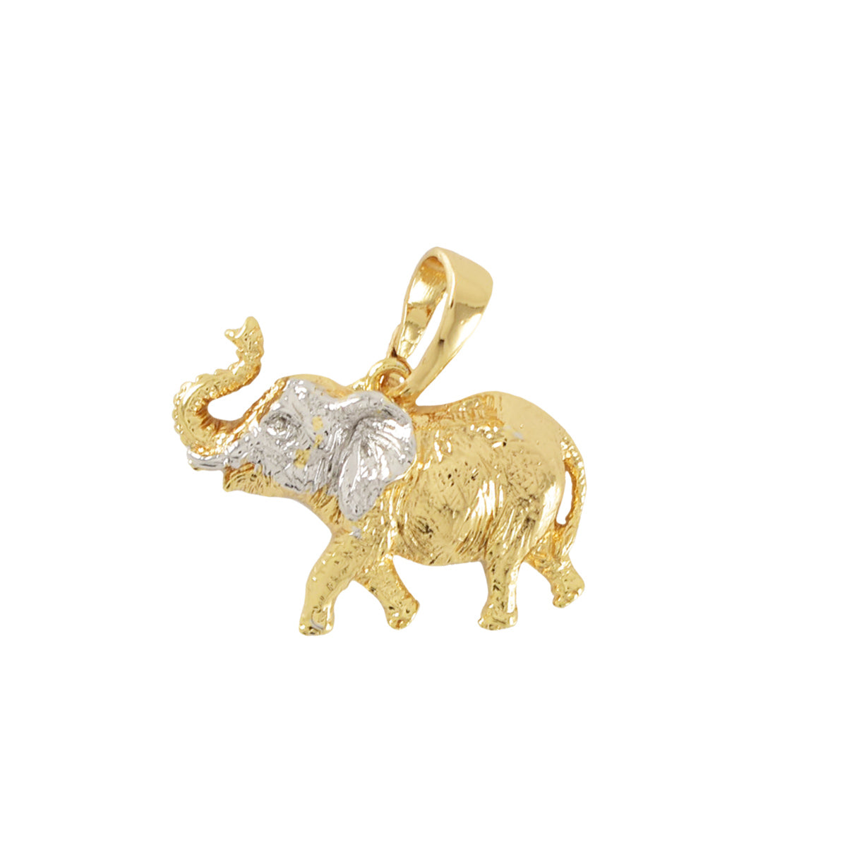 Gold Plated Elephant Pendant | Wholesale Jewelry