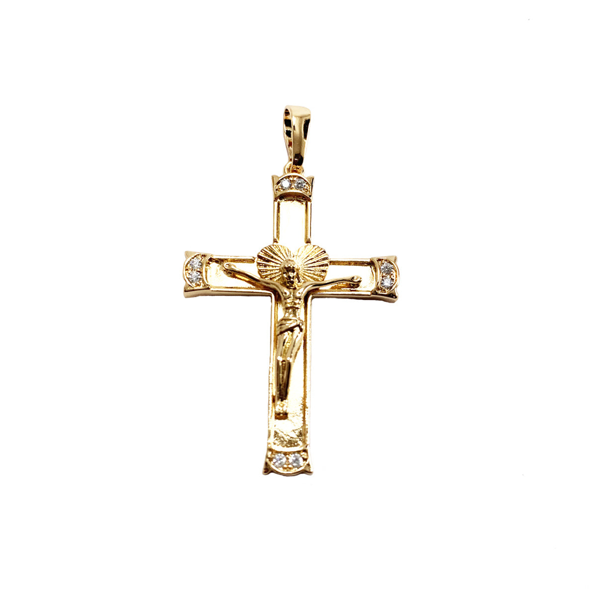 Gold Plated Cross Pendant | Wholesale Jewelry