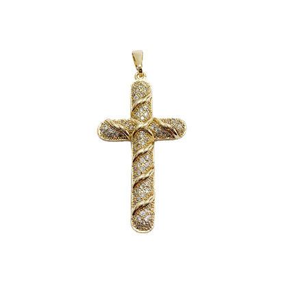 Gold Plated Cross Pendant | Wholesale Jewelry