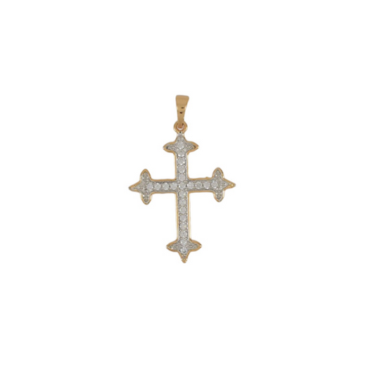 Gold Plated Cross Pendant | Wholesale Jewelry