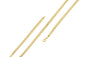Gold Plated Chain cuban  4.5mm