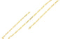 Gold Plated Figaro Chain 3.5mm