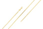 Gold Plated Chain Gucci 1.5mm